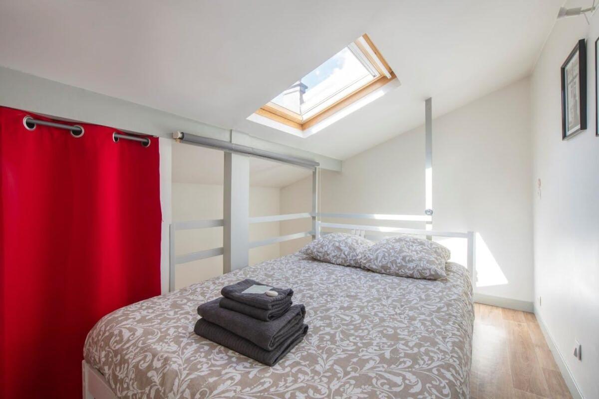 Appartement Cosy studio avec grande terrasse de 25 m2 à Romainville Extérieur photo